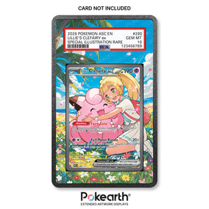 Clefairy ex di Lylia 280/217 - Custodia con Artwork Esteso per Carte Gradate