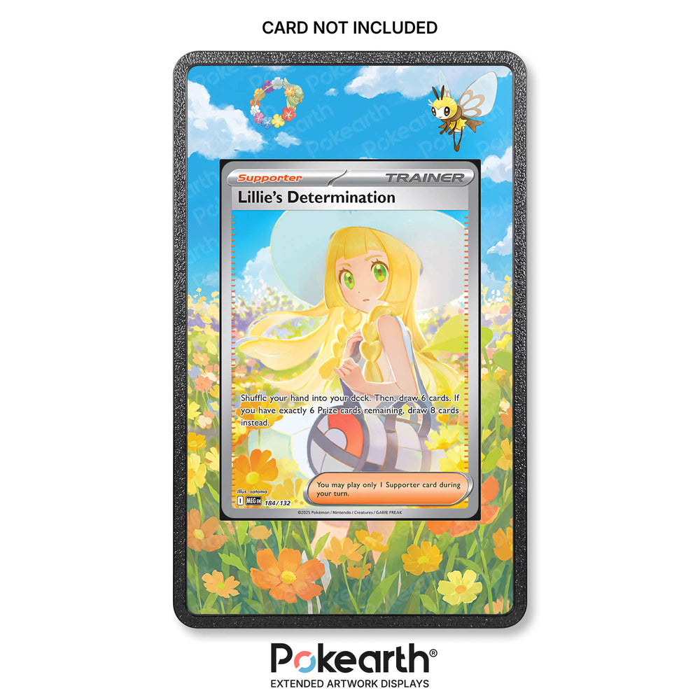 Determinazione di Lylia 184/132 - Custodia con Artwork Esteso per Carte Pokémon
