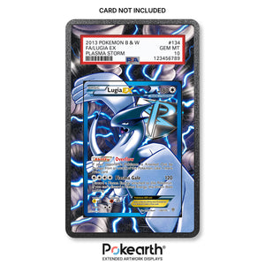 Lugia EX 134/135 - Custodia con Artwork Esteso per Carte Gradate