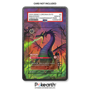 Maleficent - Drago Mostruoso 5/P3 - Custodia con Artwork Esteso per Carte Gradate