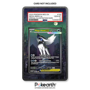 Mega Absol ex 180/132 - Custodia con Artwork Esteso per Carte Gradate