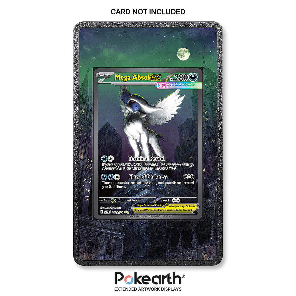 Mega Absol ex 180/132 - Pokémon-Kartenhüllen mit erweitertem Artwork