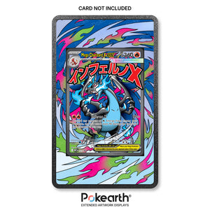 Mega Charizard X ex MEP 023 - Custodia con Artwork Esteso per Carte Pokémon