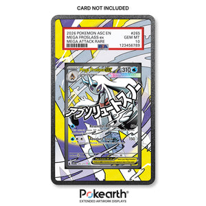 Mega Froslass ex 265/217 - Graded Card Extended Artwork Display Case