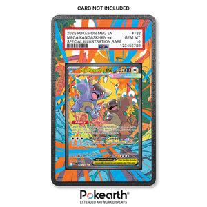 Mega Kangaskhan ex 182/132 - Erweiterte Artwork-Hüllen für bewertete Karten
