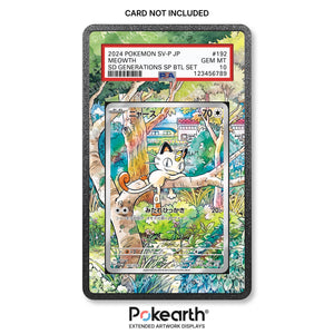 Meowth 192/SV-P - Custodia con Artwork Esteso per Carte Gradate