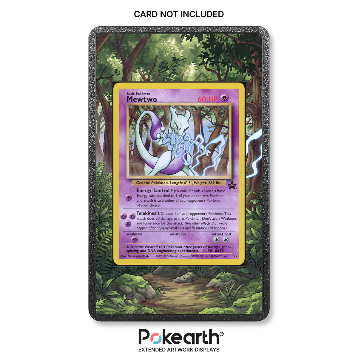Mewtwo 12 - Pokémon Extended Artwork Display Case