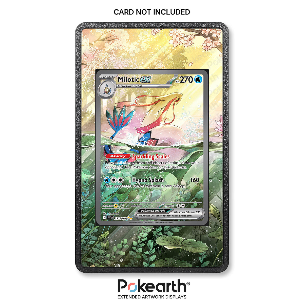 Milotic ex 237/191 - Custodia con Artwork Esteso per Carte Pokémon