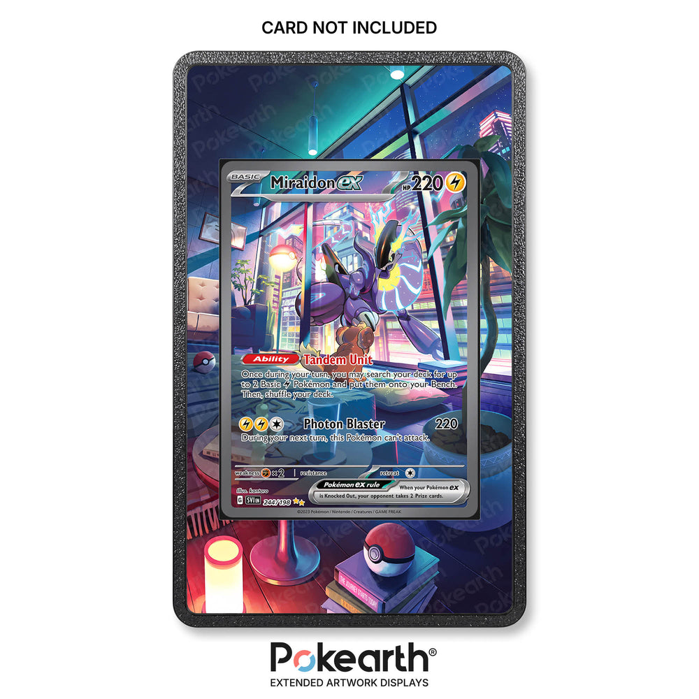 Miraidon ex 244/198 - Custodia con Artwork Esteso per Carte Pokémon