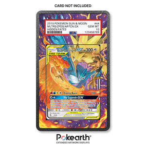 Moltres & Zapdos & Articuno GX 44/68 - Custodia con Artwork Esteso per Carte Gradate