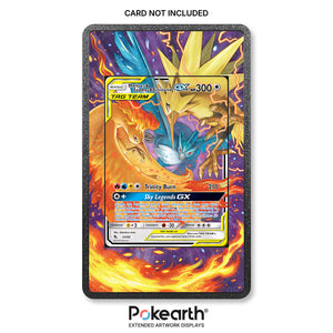 Moltres & Zapdos & Articuno GX 44/68 - Custodia con Artwork Esteso per Carte Pokémon