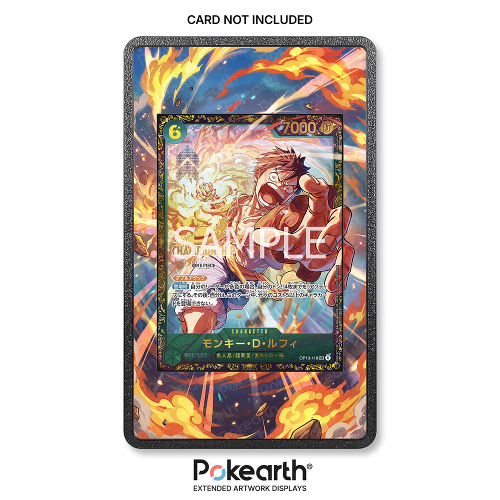 Monkey D. Luffy OP13-118 - Custodia con Artwork Esteso per Carte One Piece