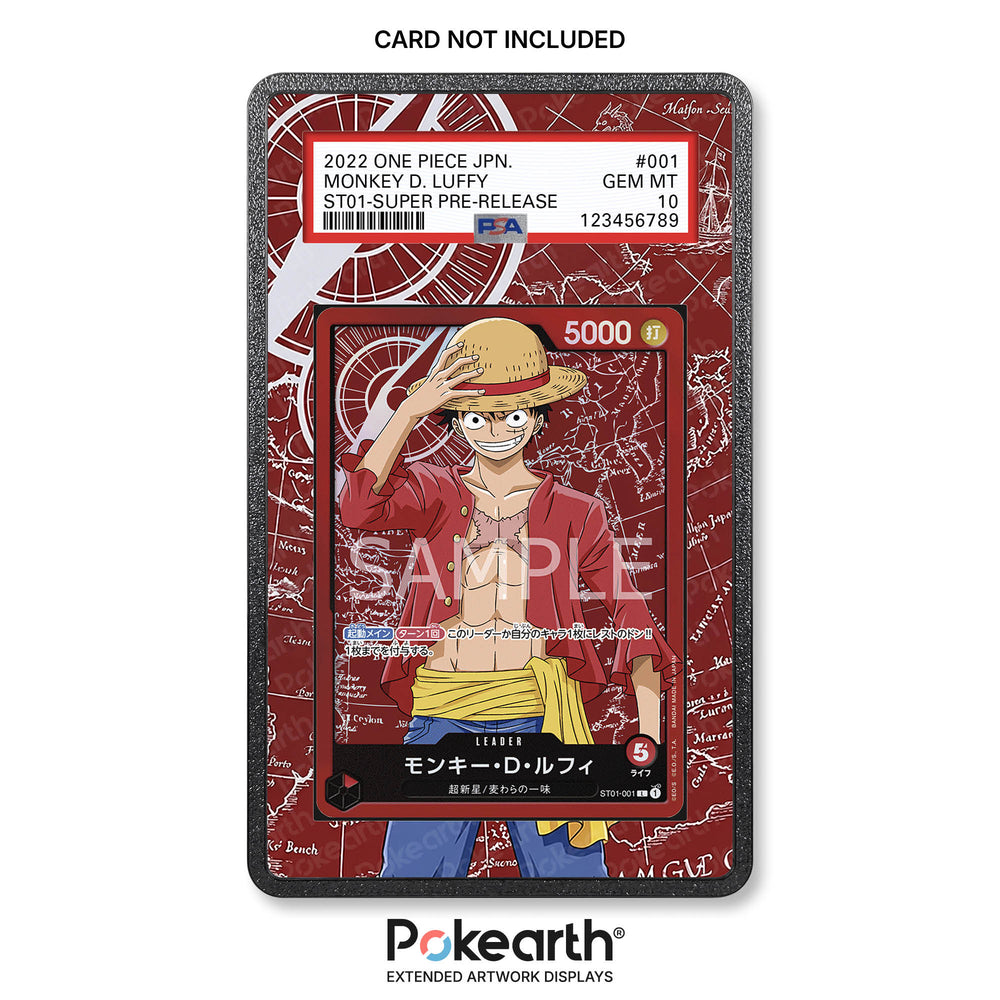 Monkey D. Luffy ST01-001 - Graded Card Case with Extended Artwork