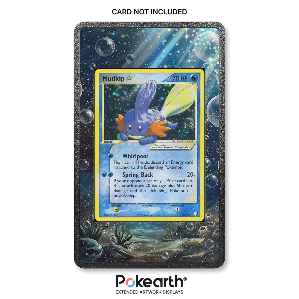 Mudkip Gold Star 107/109 - Custodia con Artwork Esteso per Carte Pokémon