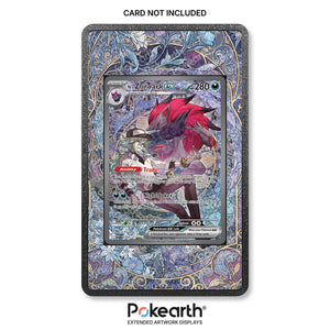 Zoroark di N ex 286/217 - Custodia con Artwork Esteso per Carte Pokémon