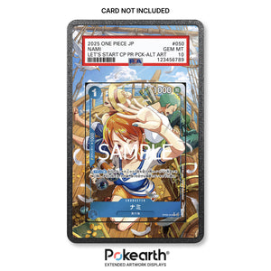 Nami OP09-050 - Hülle mit erweitertem Artwork für gegradete Karten