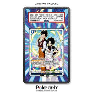 Orange Star High School FB03-050 - Custodia con Artwork Esteso per Carte Gradate