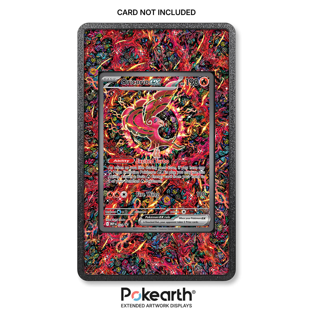 Oricorio ex MEP 024 - Pokémon-Kartenetui mit erweitertem Artwork