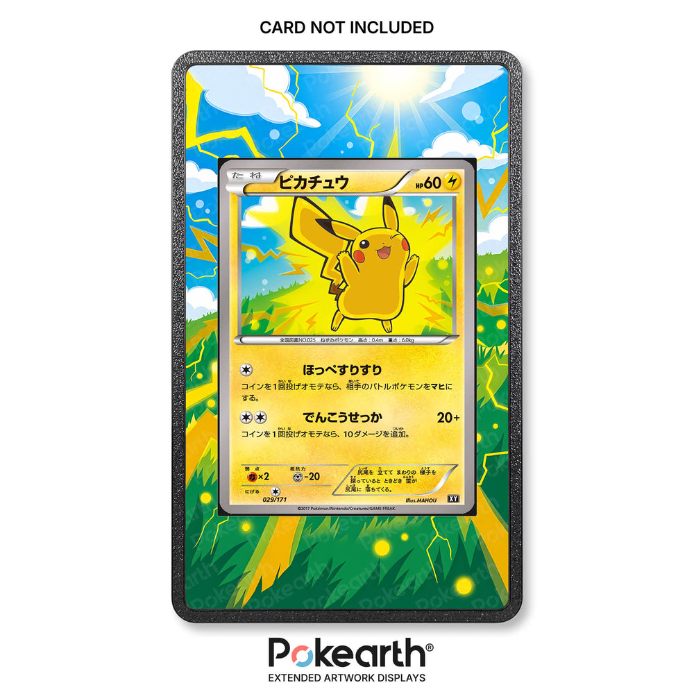 Pikachu 029/171 - Custodia con Artwork Esteso per Carte Pokémon