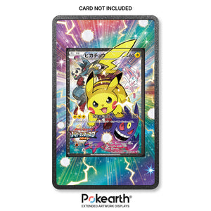 Pikachu 090/XY-P - Pokémon-Kartenetui mit erweitertem Artwork
