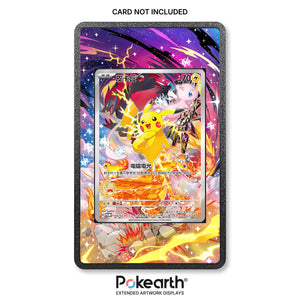 Pikachu 153/SV-P - Custodia con Artwork Esteso per Carte Pokémon