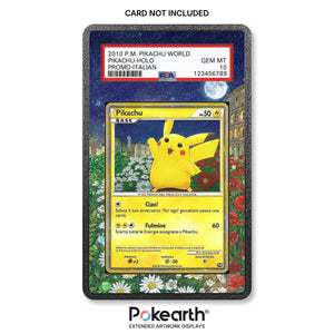 Pikachu PW (Deutsch) - Hülle mit erweitertem Artwork für bewertete Karten