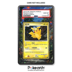 Pikachu PW (Koreanisch) - Hülle mit erweitertem Artwork für bewertete Karten