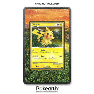 Pikachu PW (Spanisch) - Hülle mit erweitertem Artwork für Pokémon-Karten