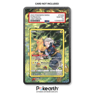 Pikachu TG05/TG30 - Custodia con Artwork Esteso per Carte Gradate