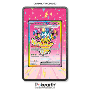 Pikachu ex 277/217 - Kartenhülle mit erweitertem Artwork für Pokémon-Karten