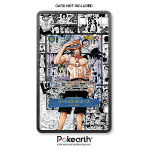 Portgas D. Ace Manga OP13-119 - Custodia con Artwork Esteso per Carte One Piece