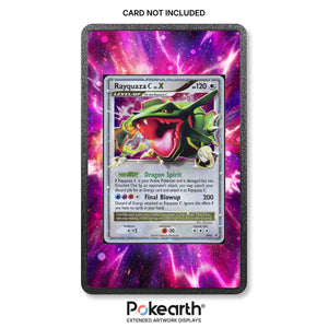 Rayquaza C Lv.X DP47 – Full-Art-Hülle für Pokémon-Karten