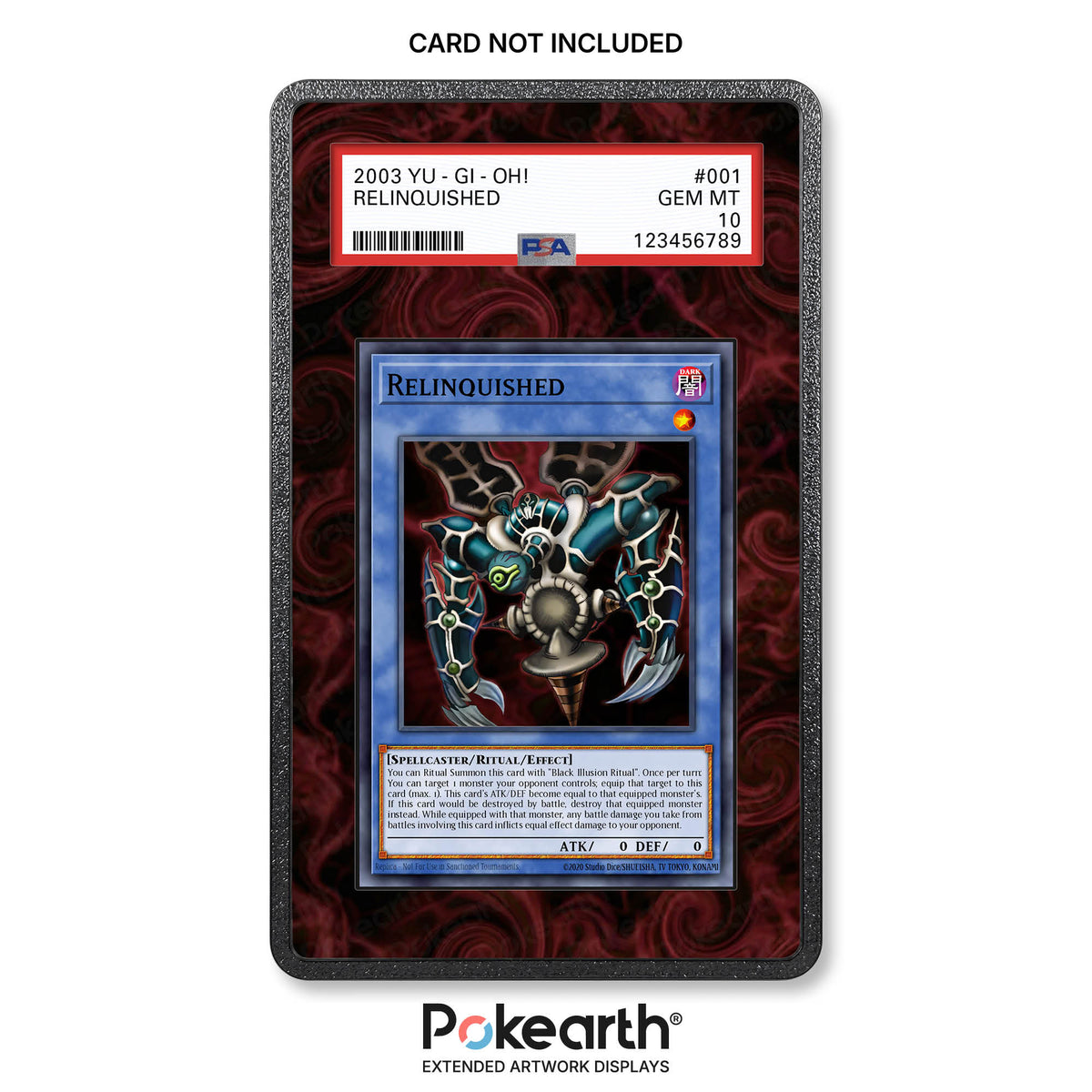 Abbandono 001 - Custodia con Artwork Esteso per Carte Gradate