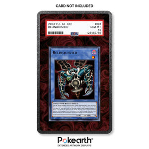 Abbandono 001 - Custodia con Artwork Esteso per Carte Gradate