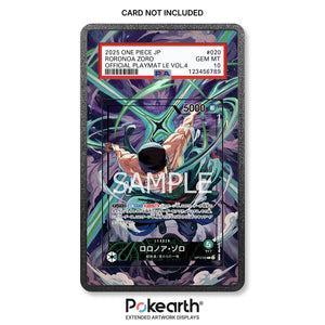Roronoa Zoro OP12-020 - Custodia con Artwork Esteso per Carte Gradate