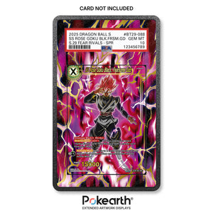 SS Rosé Goku Black, Fearsome God BT29-088 - Graded Card Case with Extended Artwork