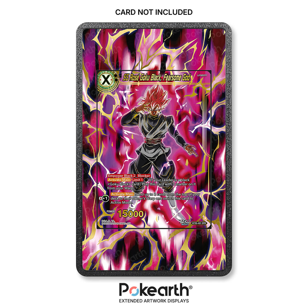 SS Rosé Goku Black, Fearsome God BT29-088 - Dragon Ball Kartenetui mit erweitertem Artwork