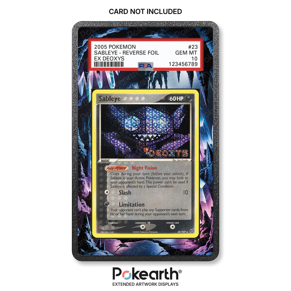 Sableye 23/107 – Erweiterte Artwork-Hüllen für bewertete Karten