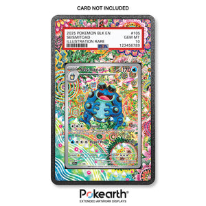 Seismitoad 105/086 - Custodia con Artwork Esteso per Carte Gradate