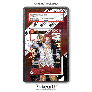 Shanks OP01-120 - Graded Card Extended Artwork Display Case