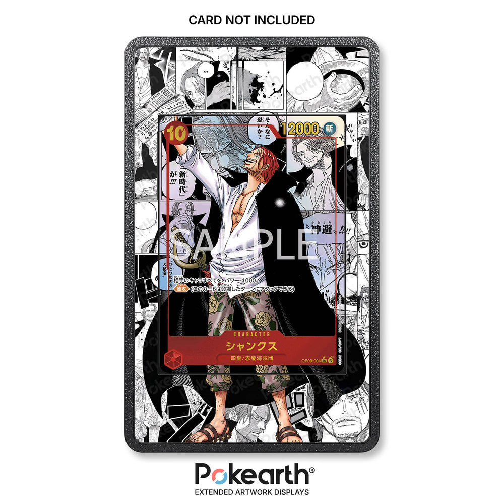 Shanks OP09-004 Manga - Custodia con Artwork Esteso per Carte One Piece