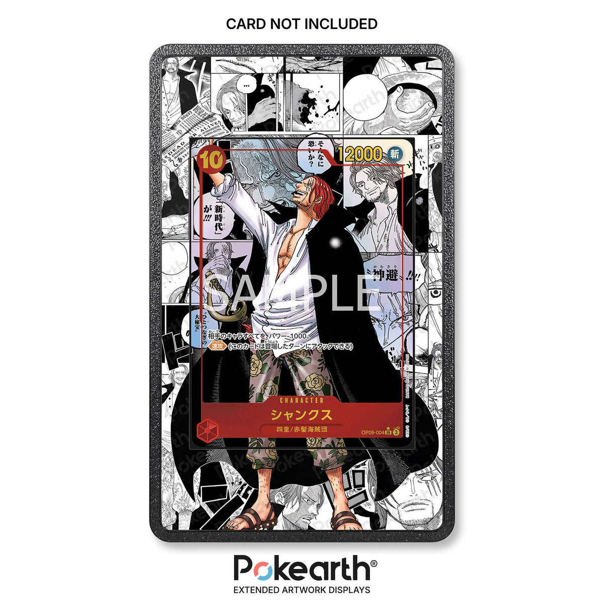 Shanks OP09-004 Manga - Custodia con Artwork Esteso per Carte One Piece