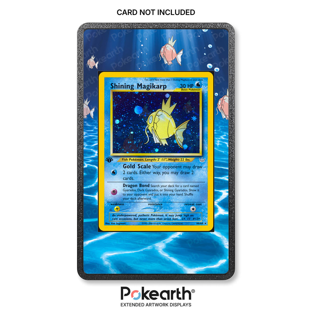 Shining Magikarp 66/64 - Pokémon Extended Artwork Display Case