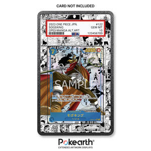 Sogeking OP03-122 Manga - Graded Card Extended Artwork Display Case