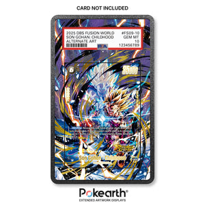Son Gohan : Childhood FS09-10 - Graded Card Extended Artwork Display Case