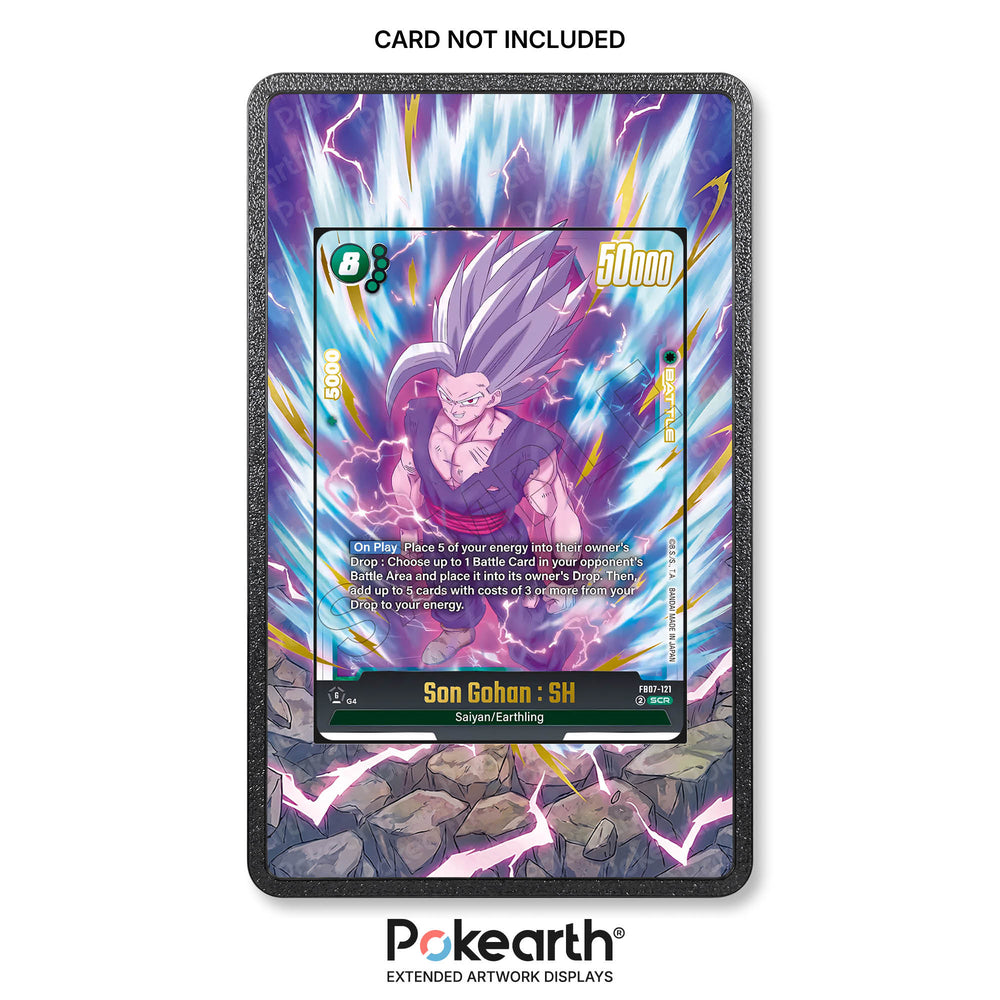 Son Gohan : SH FB07-121 - Custodia con Artwork Esteso per Carte Dragon Ball