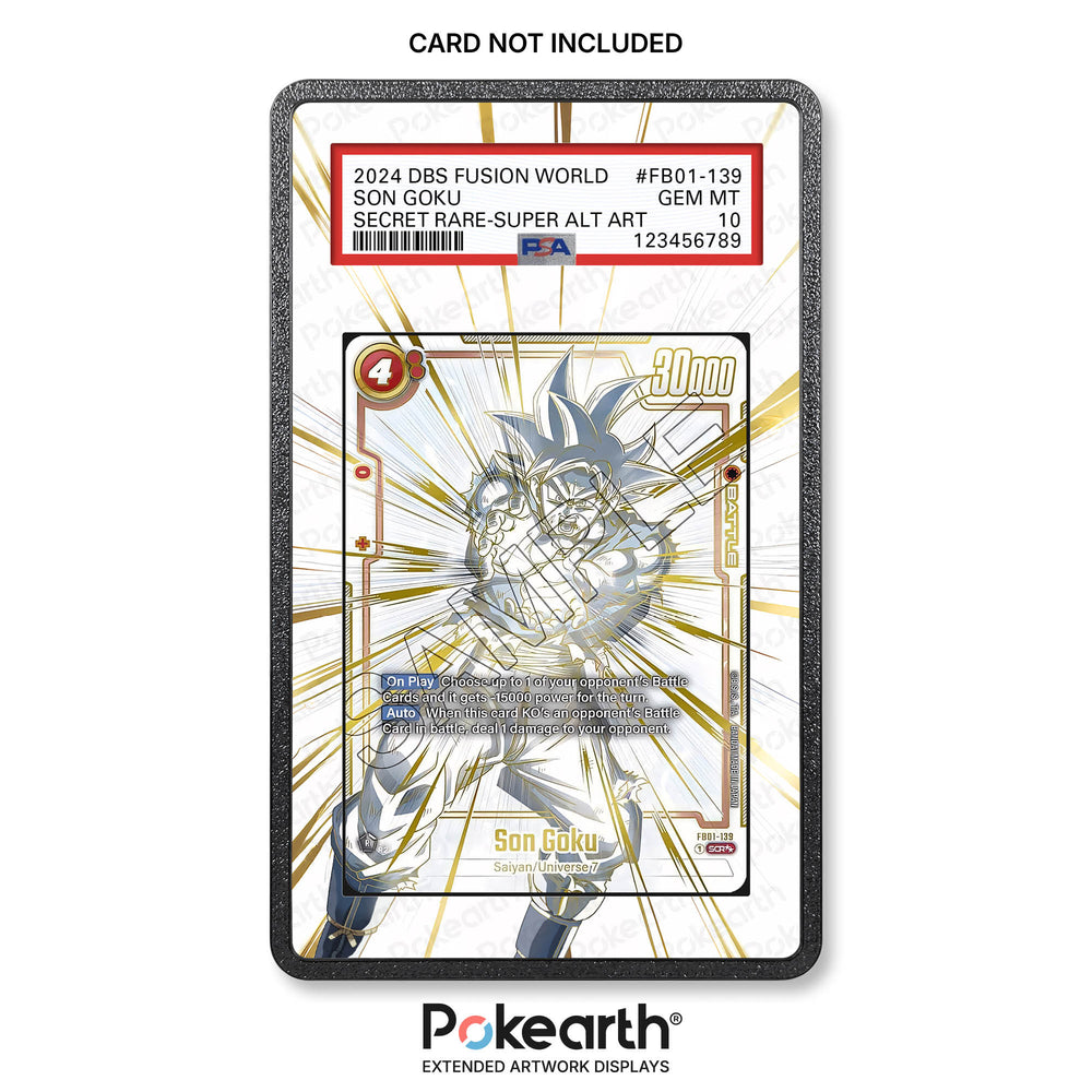 Son Goku FB01-139 - Custodia con Artwork Esteso per Carte Gradate