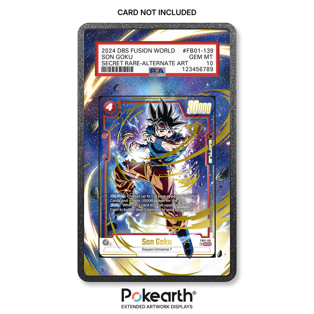 Son Goku FB01-139 - Custodia con Artwork Esteso per Carte Gradate