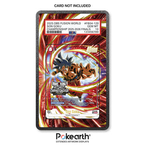 Son Goku FB04-129 - Graded Card Extended Artwork Display Case