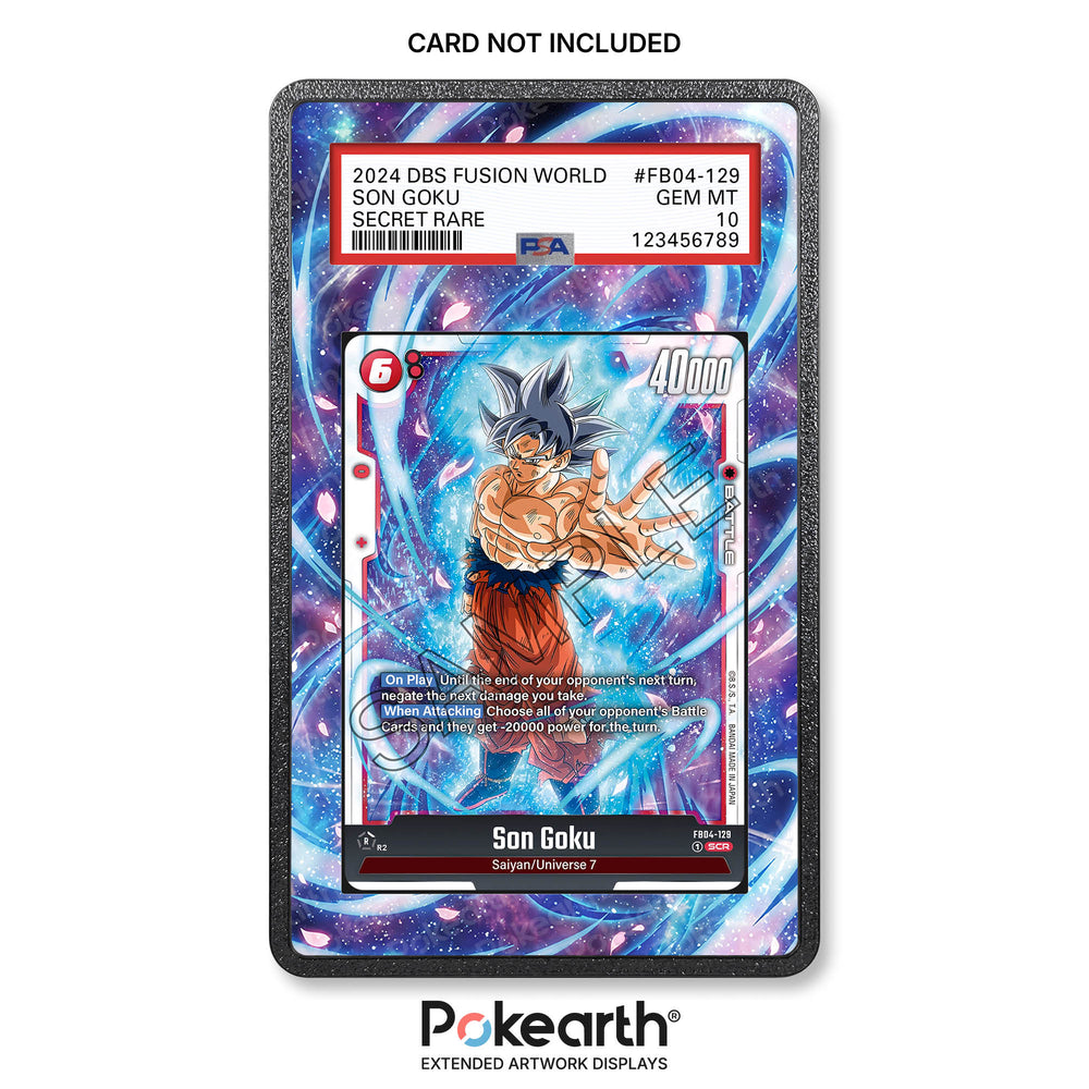Son Goku FB04-129 - Custodia con Artwork Esteso per Carte Gradate